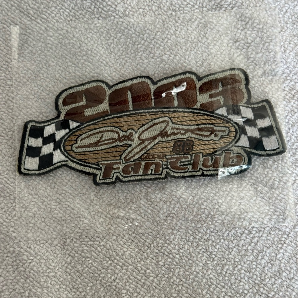 2003 Dale Jarrett Fan Club Embroidered Patch